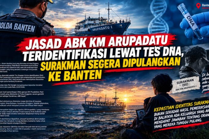 Jasad ABK Arupatu Teridentifikasi Lewat Tes DNA