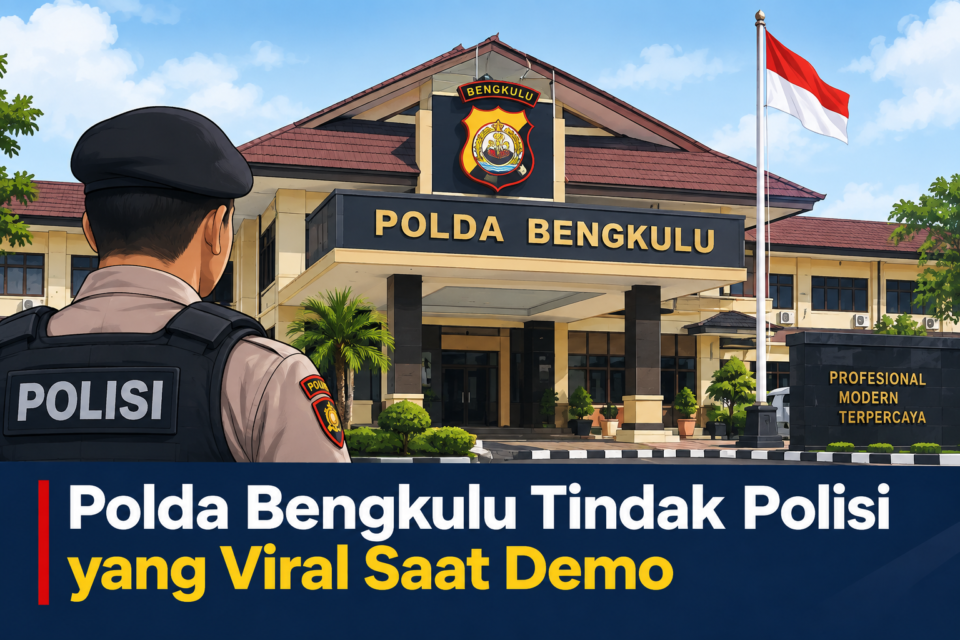 Polda Bengkulu sanksi disiplin oknum polisi julurkan lidah saat demo