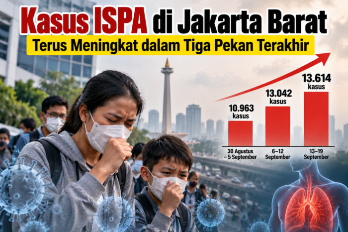 KASUS ISPA DI JAKARTA BARAT MENINGKAT