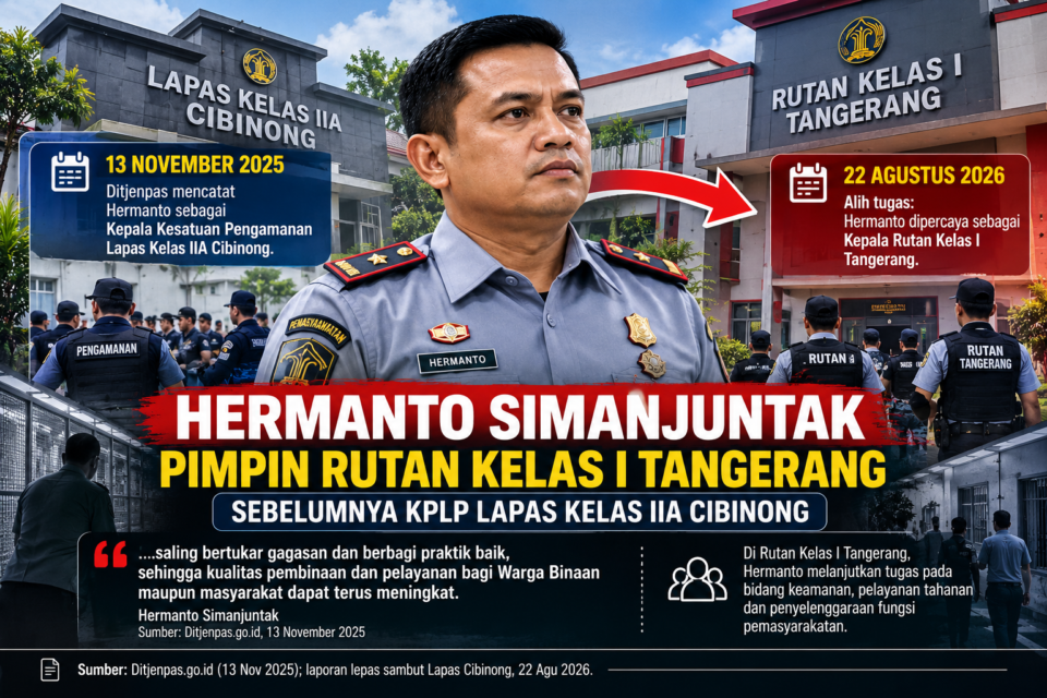 Mantan KPLP Lapas Cibinong