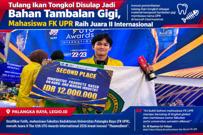 Tulang Ikan Tongkol hantar mahasiswa FK UPR juara II Internasional