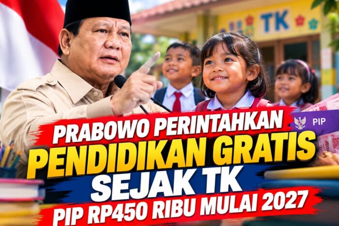 Prabowo perintahkan pendidikan gratis sejak TK pada 2027