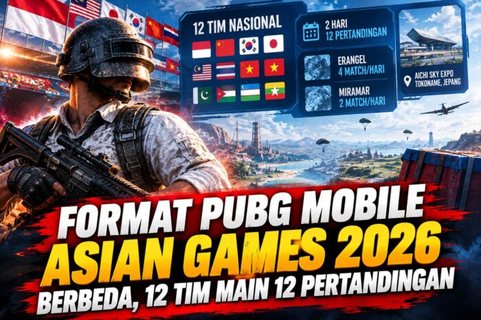Bukan Sekadar Bertahan! Ini Format Pertandingan PUBG Mobile Asian Games 2026