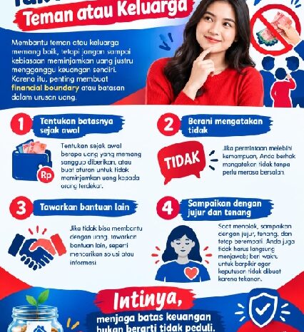 Trik biar uang tak mudah dipinjam teman atau keluarga