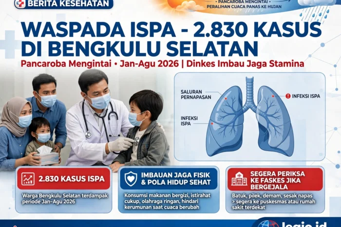 Pancaroba Mengintai, 2.830 Warga Bengkulu Selatan Terserang ISPA
