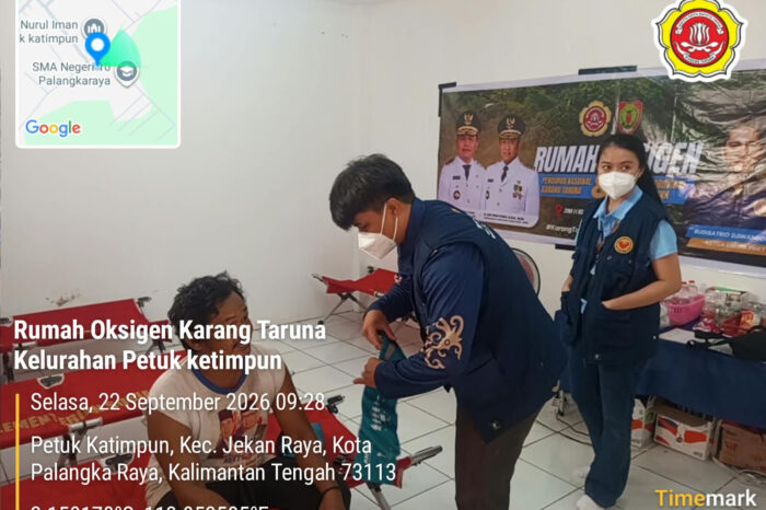 Rumah Oksigen PPKT Kalteng 24 Jam