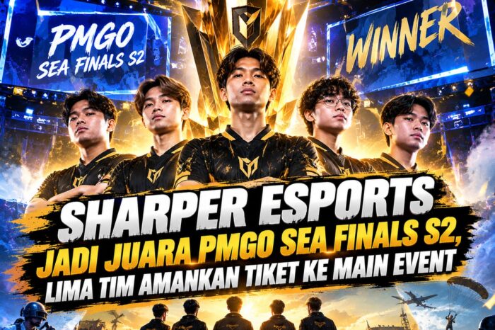 Sharper Esports Juara PMGO SEA Finals S2, lima tim amankan tiket ke main event
