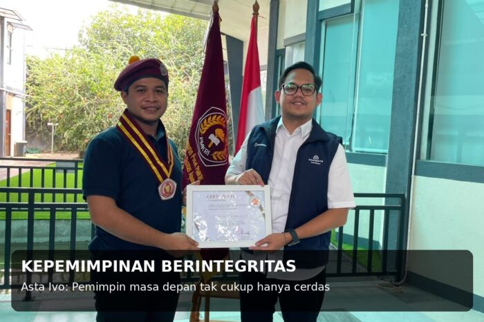 Asta Ivo: Pemimpin Masa Depan Tak Cukup Hanya Cerdas, Harus Berintegritas