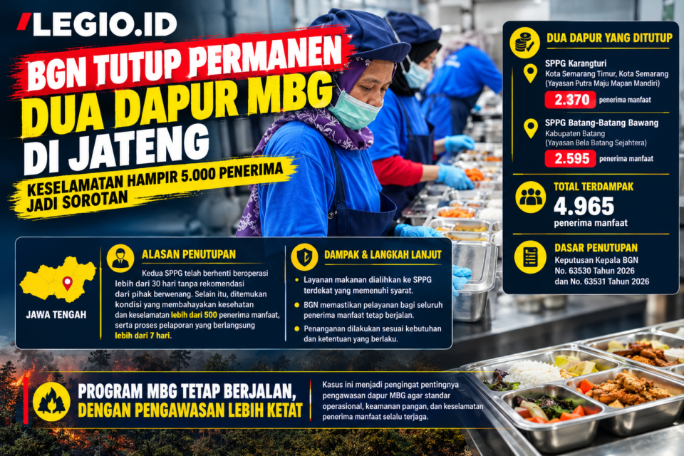 Ilustrasi aktivitas dapur MBG/ist