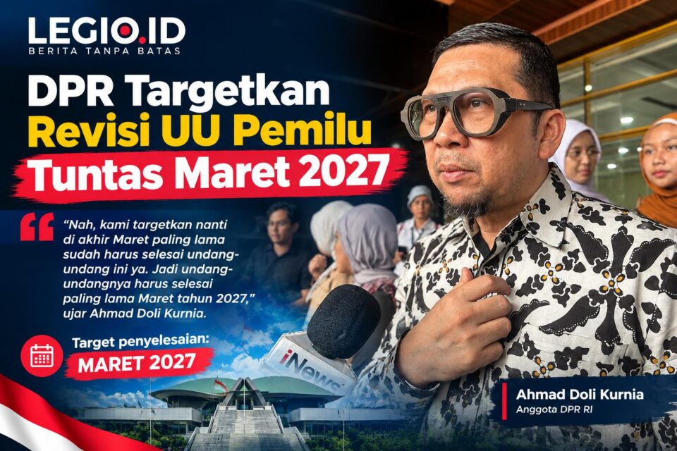 Ilustrasi Anggota Komisi II DPR RI, Ahmad Doli Kurnia/AI