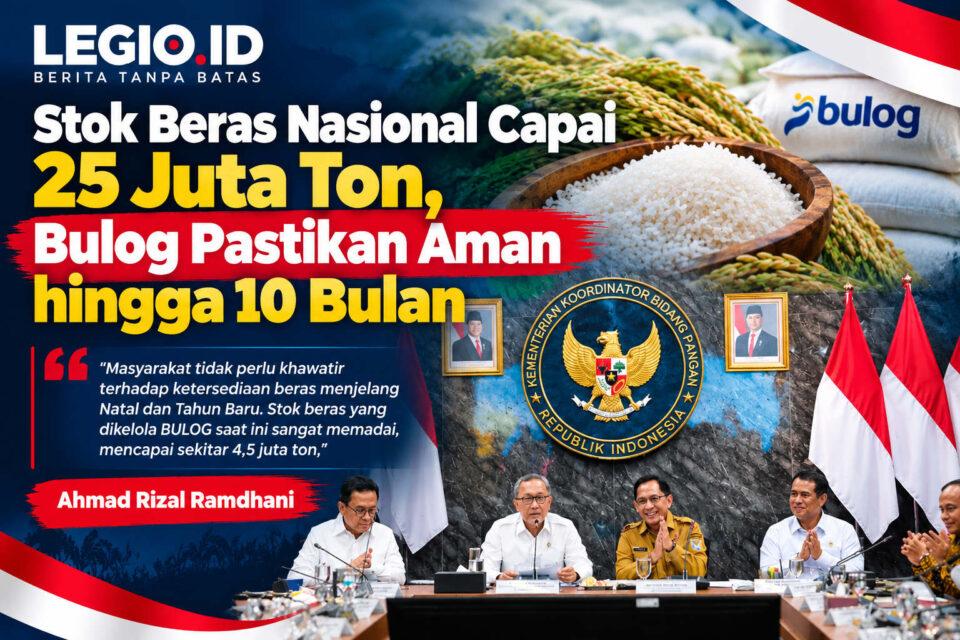 Ilustrasi Rapat Kesiapan beras jelang Nataru/AI