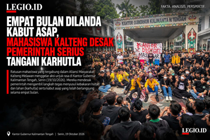 Empat bulan dilanda kabut asap, Mahasiswa Kalteng desak Pemerintah serius tangani karhutla
