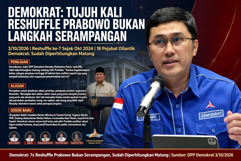 Ilustrasi Koordinator Juru Bicara DPP Partai Demokrat Herzaky Mahendra Putra/ist