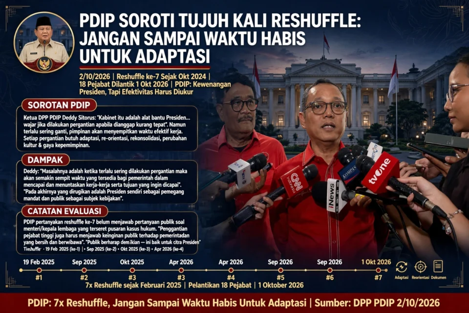 Ilustrasi Ketua DPP PDIP Deddy Sitorus/ist