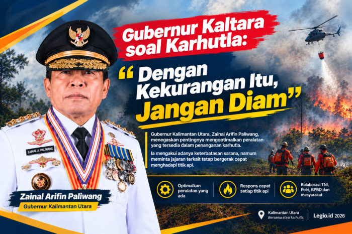 Respons Terbuka Gubernur Kaltara Soal Karhutla Tuai Perhatian Publik