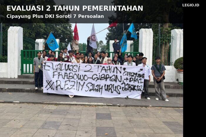 Cipayung Plus DKI Bongkar Tujuh Persoalan di Dua Tahun Pemerintahan, dari Data Kemiskinan hingga Karhutla
