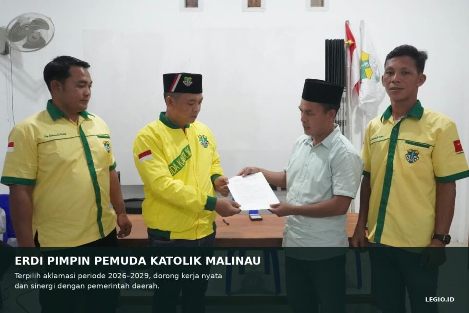 Pemuda Katolik Malinau, Erdi Pemuda Katolik, Muskomcab II Malinau, Ketua Pemuda Katolik Malinau 2026-2029, Pemuda Katolik Kalimantan Utara, Musyawarah Komisariat Cabang, Aklamasi Ketua Pemuda Katolik, Sinergi Pemuda Katolik dan Pemkab Malinau, Program Unggulan Malinau, Bonus Demografi Malinau, RP. Alya Denny Haloho OMI, Kabupaten Malinau, Kalimantan Utara, Kaum Muda Katolik, Konsolidasi Organisasi Kepemudaan