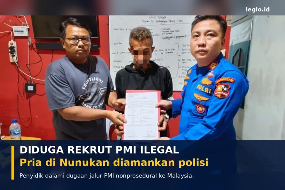 PMI ilegal Nunukan, PMI nonprosedural, dugaan TPPO Nunukan, penangkapan di Nunukan, KP Balam-4017, Ditpolairud Polda Kaltara, pekerja migran Indonesia, jalur PMI Malaysia, Nunukan Sebatik, pemberangkatan PMI ilegal, perdagangan orang Kaltara, kasus TPPO Kalimantan Utara, legio.id