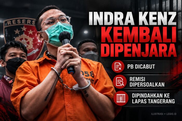 Bebas Bersyarat Dicabut, Indra Kenz Kembali Masuk Penjara