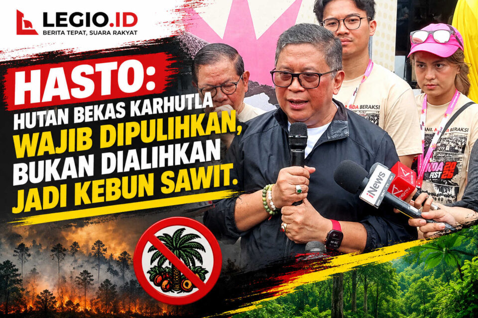 Ilustrasi Sekretaris Jenderal (Sekjen) PDI Perjuangan, Hasto Kristiyanto/AI