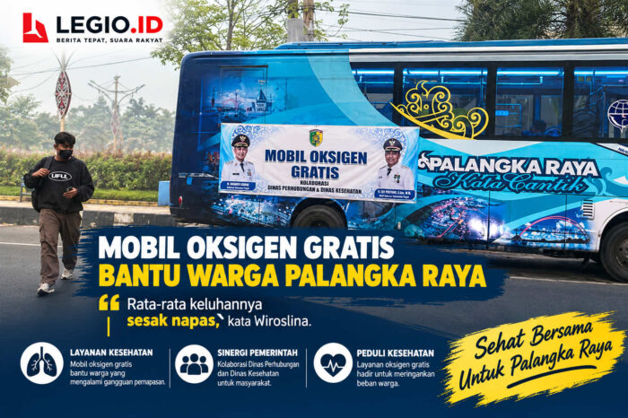 Kabut asap kian mengancam, Warga datangi bus oksigen di Palangka Raya