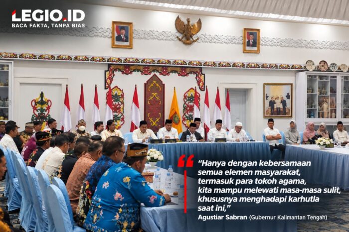 Agustiar rangkul tokoh lintas agama, Persatuan diuji di tengah karhutla