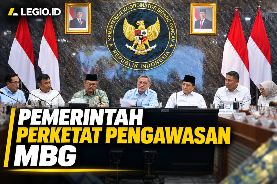 Ilustrasi Menteri Koordinator Bidang Pangan Zulkifli Hasan (tengah) memimpin rapat koordinasi terbatas tingkat menteri mengenai penyelenggaraan program MBG di Kantor Kementerian Koordinator Bidang Pangan, Jakarta/AI