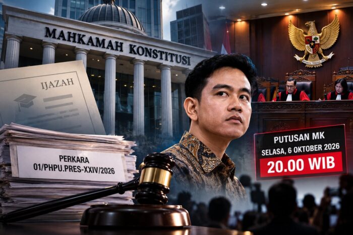 MK Putus Perkara Syarat Pendidikan Gibran Malam Ini, Apa yang Dipertaruhkan?
