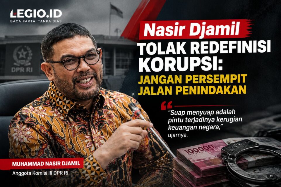 Ilustrasi Anggota Komisi III DPR Muhammad Nasir Djamil/AI