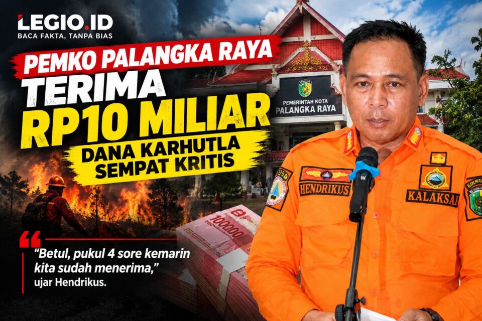 Ilustrasi Kepala BPBD Palangka Raya, Hendrikus Satria Budi/AI
