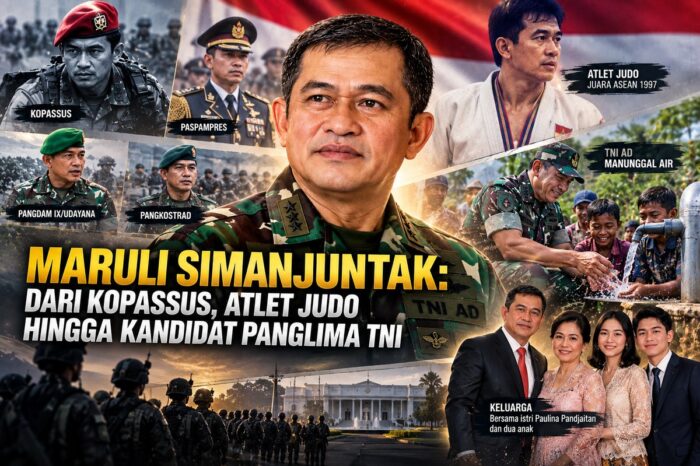 Maruli Simanjuntak: Dari Kopassus, Atlet Judo hingga Kandidat Panglima TNI