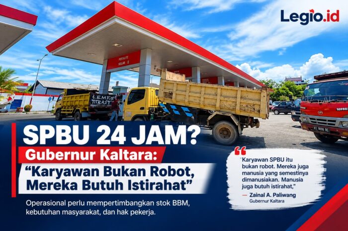 Gubernur Kaltara: SPBU 24 Jam Harus Pertimbangkan Stok BBM dan Hak Pekerja
