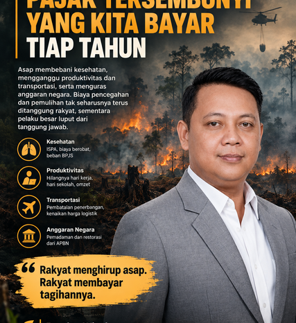 Karhutla 2026: Pajak Tersembunyi yang Kita Bayar Tiap Tahun